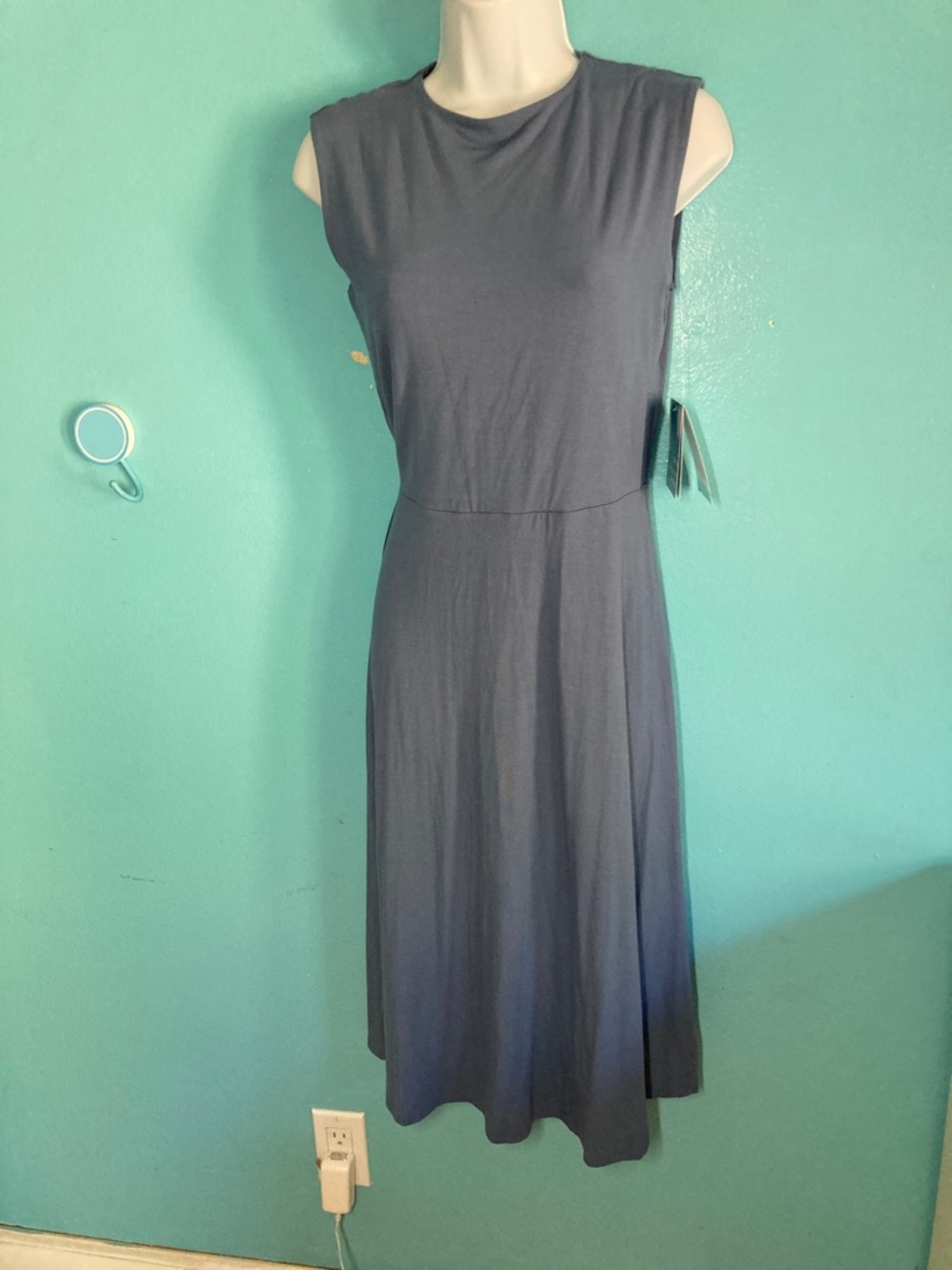 Coolibar Womens Size S Blue Tierra Tank Dress UPF 50+ NEW with TAGS - Picture 4 of 10